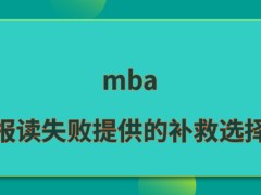 mba对报读失败人员提供的补救选择多吗调剂的院校也不可随意选吗