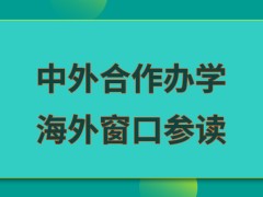 中外合作办学海外窗口参读是允许的吗完成学习需要承担多少开销呢