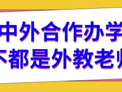 中外合作办学有能得到国外高校的毕业证吗全程外教老师上课吗