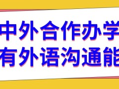 中外合作办学要有外语沟通的能力吗工作会受到上课的影响吗