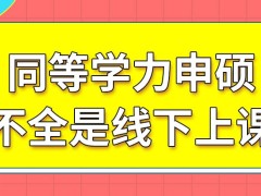 同等学力申硕也全都采用线下上课吗申硕的时候外语科目有可选性吗