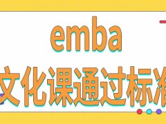 emba面试都会分为两次来进行吗文化课考试通过标准是怎样规定的呢