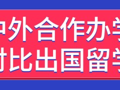 中外合作办学能有出国留学的效果吗这比在国内读研费用要多吗