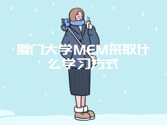 厦门大学MEM采取什么学习方式