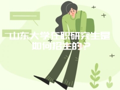 山东大学在职研究生是如何招生的？