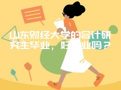 山东财经大学的会计研究生毕业，好就业吗？