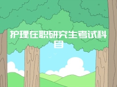 护理在职研究生考试科目