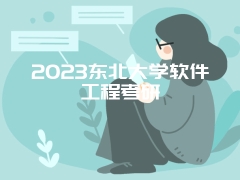 2023东北大学软件工程考研