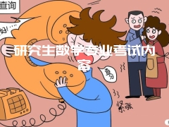 研究生数学专业考试内容