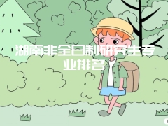 湖南非全日制研究生专业排名