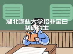 湖北哪些大学招非全日制研究生