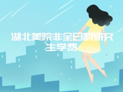 湖北美院非全日制研究生学费