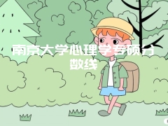 南京大学心理学专硕分数线