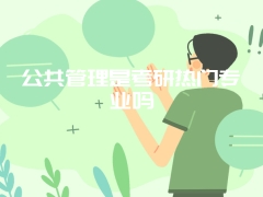 公共管理是考研热门专业吗