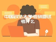 中国政法大学考研面试考什么